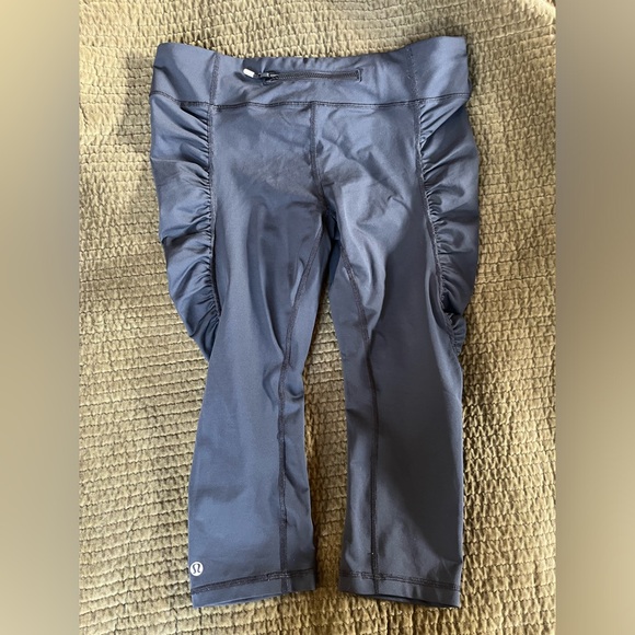 Lululemon Run Yoga Cropped Leggings - Picture 2 of 4